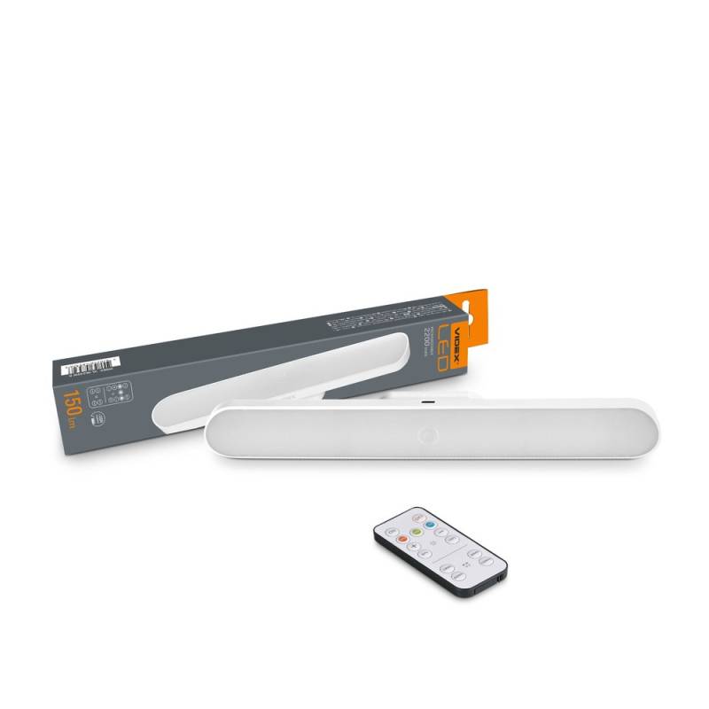 Genopladelig Led Lampe - Med Cct, Inkl. Fjernbetjening - Dæmpbar : Dæmpbar, Kulør : Varm - Videx