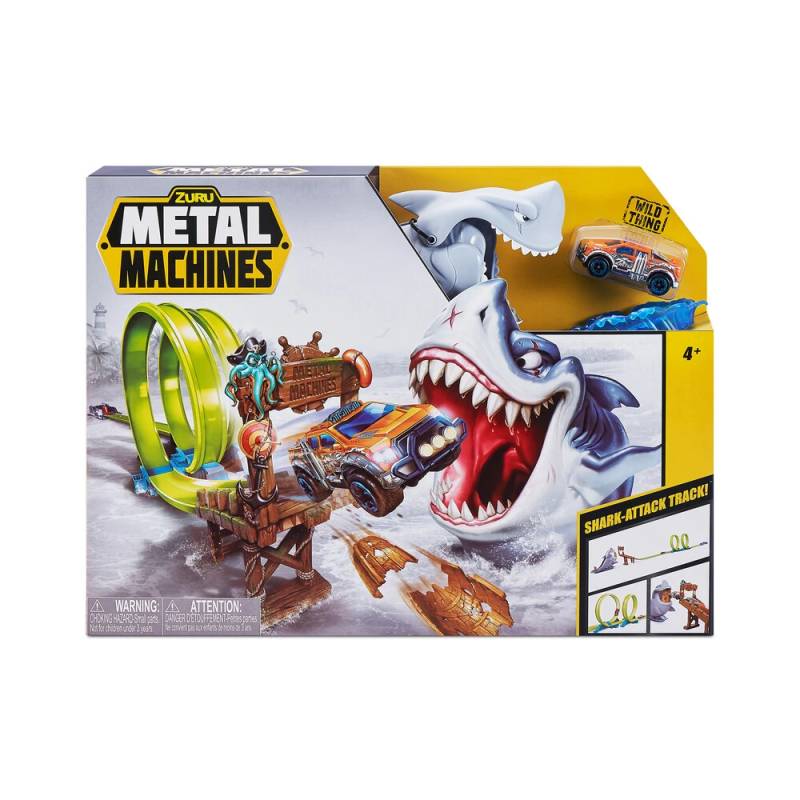 Metal Machines Legesæt Haj - Bog & Idé