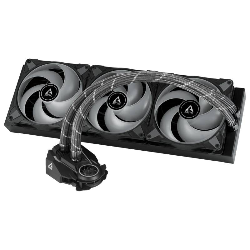 Arctic Liquid Freezer Ii 420 A-Rgb Processors Flydende Kølesystem 1-Pack Sort 140 Mm