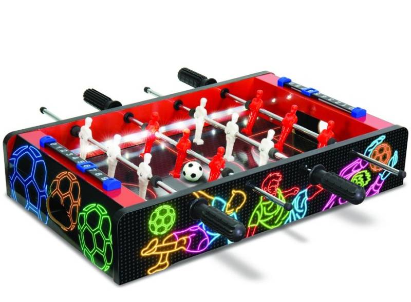 Arcade Bordfodbold Neon Med Led-Lys - Merchant Ambassador