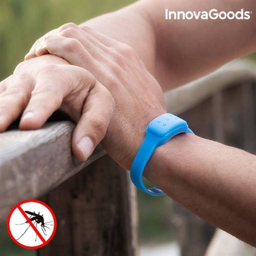 Mygge-Afskrækker Citronella Armbånd Assorteret Farver - Innovagoods