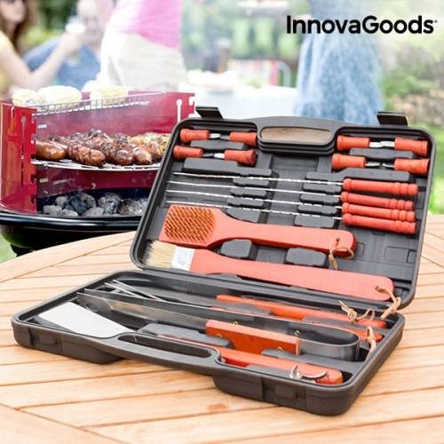 Lille Kuffert Til Grill (18 Dele) - Innovagoods
