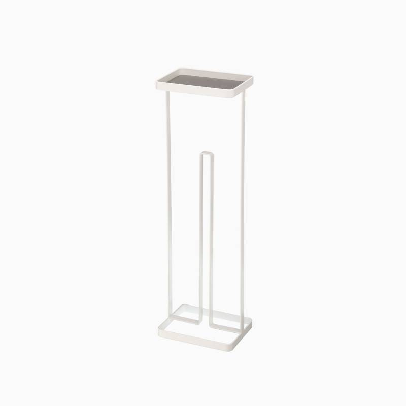 Yamazaki Toiletpapirholder - Hvid - 16cm X 12cm X 52cm - Charlie