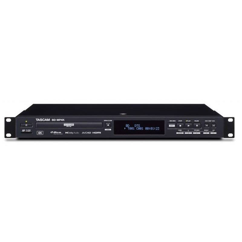 Tascam Bd-Mp4k Blu Ray Og Dvd Afspiller 4k/Uhd