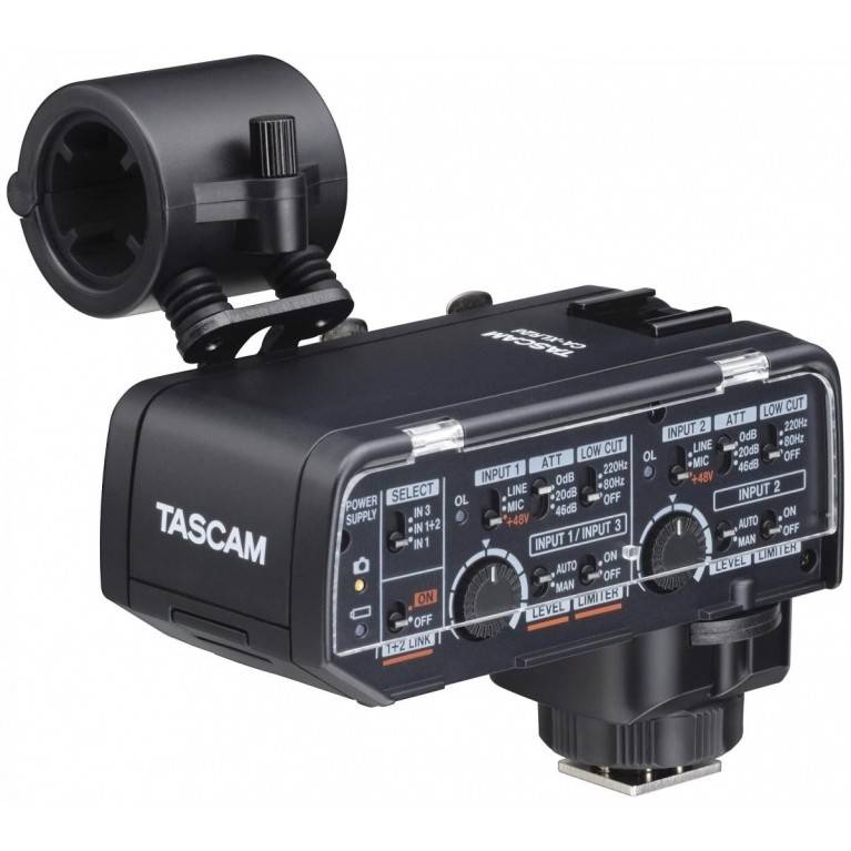 Tascam Ca-Xlr2d Mikrofonadapter Til Kamera, Fuji Film
