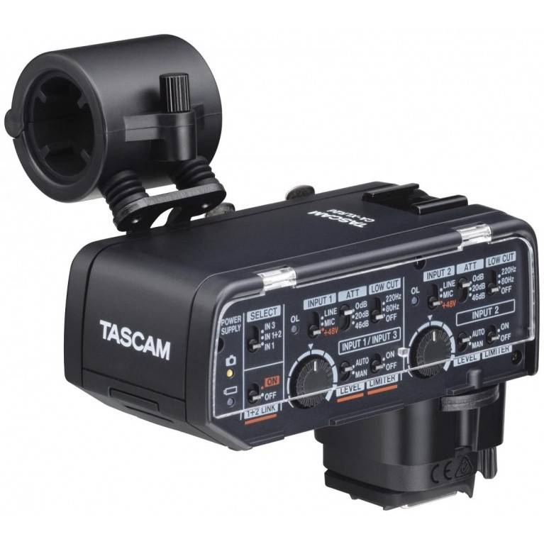 Tascam Ca-Xlr2d Mikrofonadapter Til Kamera, Canon