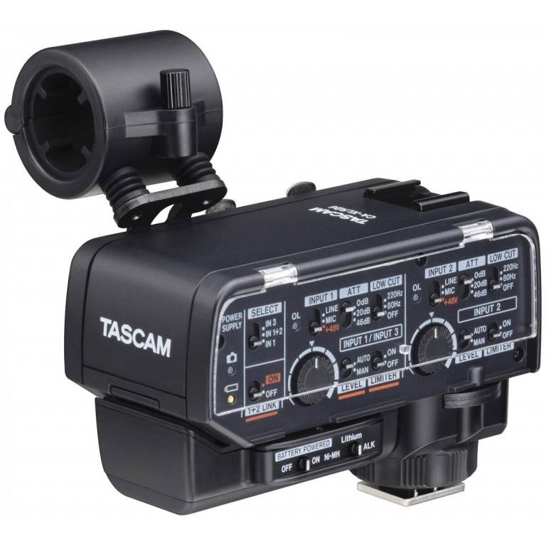 Tascam Ca-Xlr2d Mikrofonadapter Til Kamera, Analog Input