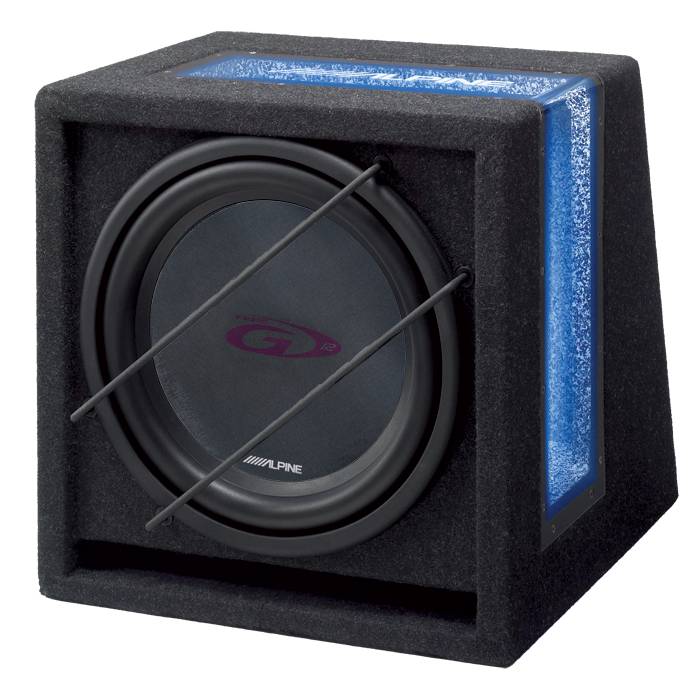 Alpine Sbg-1044br 10" Subwoofer I Basreflekskasse