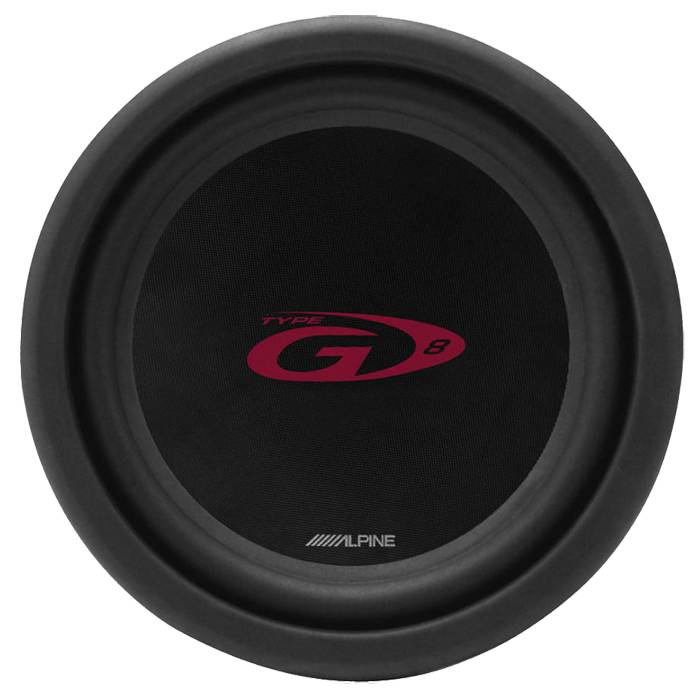 Alpine Swg-844 8" Subwoofer G-Serie