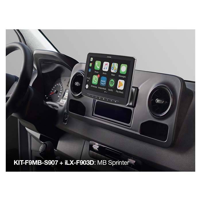 Alpine 9" Monteringssæt Sprinter W907 2018->