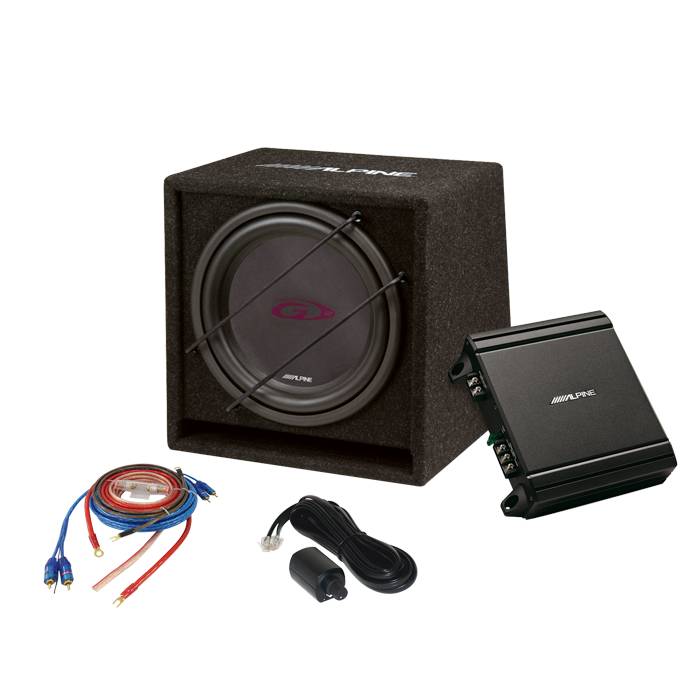 Alpine Sbg-30kit 12" Subwoofer Kit Med Forstærker