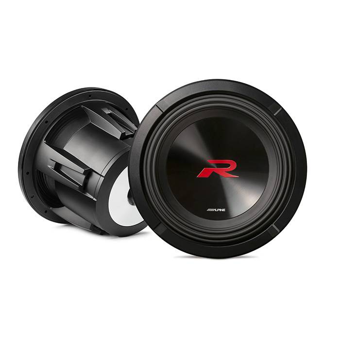 Alpine R2-W10d4 10" Subwoofer 4 Ohm, R-Serie