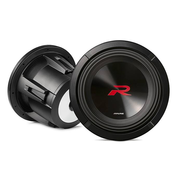 Alpine R2-W10d2 10" Subwoofer 2 Ohm, R-Serie