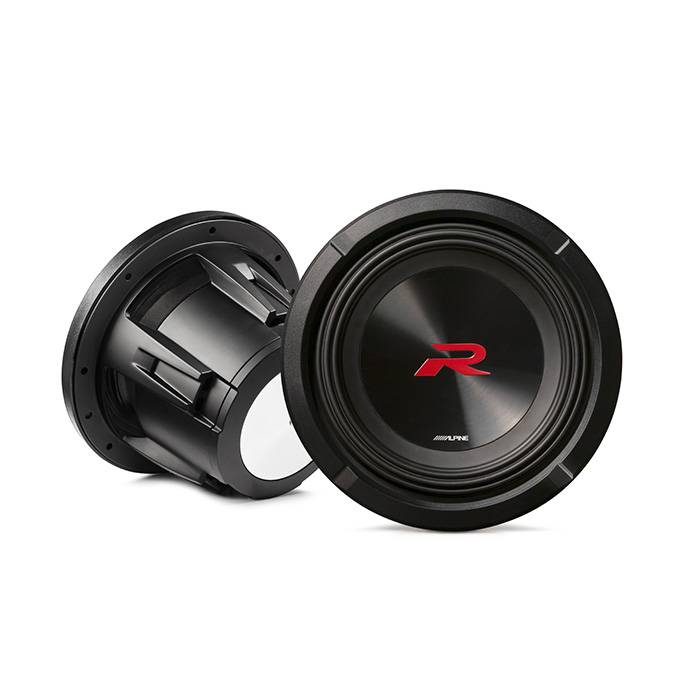 Alpine R2-W8d2 8" Aktiv Subwoofer 2 Ohm, R-Serie