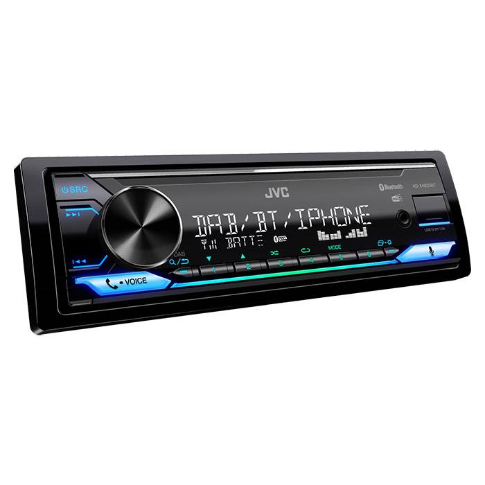 Jvc Kd-X482dbt Bilradio Med Rds Dab+ Og Bluetooth