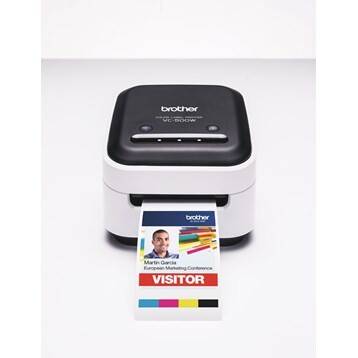 Brother Vc-500w Color Label Printer