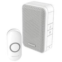 Honeywell - Trdls Drklokke, 80db Hvid, Til Stikkontakt (230v), 150 Meter - Friedland