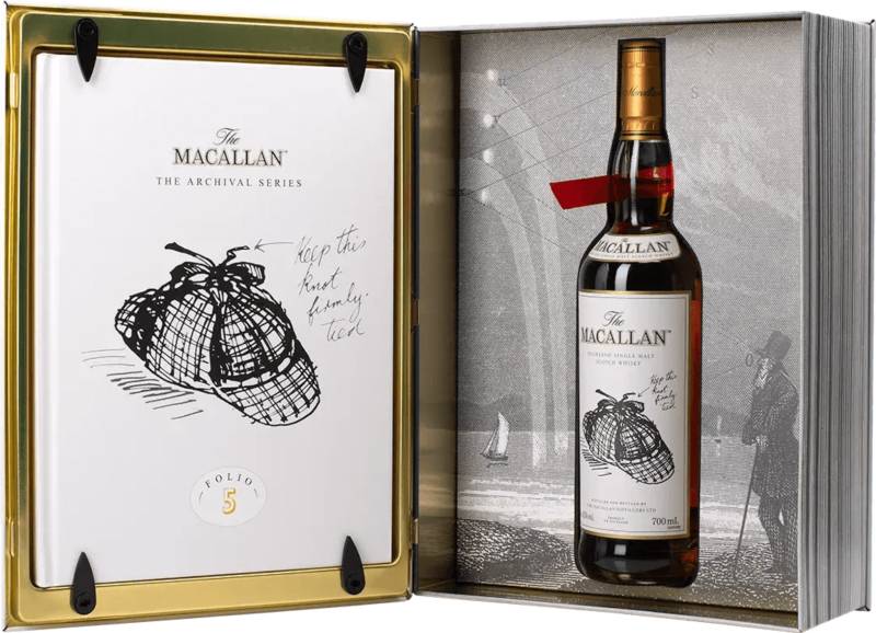 The Macallan Folio Series 1-8 Samlet Sæt