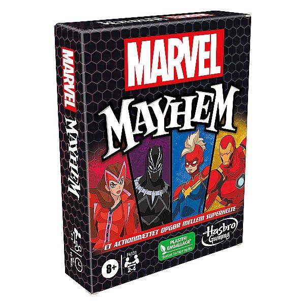 Marvel Mayhem (dansk) - Board Game - !andre Brã¦tspil