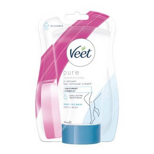 Veet - In Shower Sensitive Hårfjerningscreme - 150 Ml