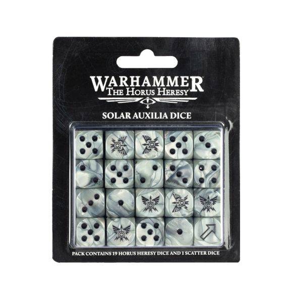 Dice (terninger) - The Horus Heresy: Solar Auxilia Dice (19d6 + Scatter Die) - 99223005001 - !gw - Tilbehã¸r