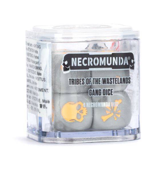 Necromunda: Dice Set - Tribes Of The Wastelands Gang Dice (terninger) - 99220599036 - !gw - Warhammer 40k