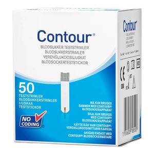 Bayer Contour Teststrimler - 50 Stk.