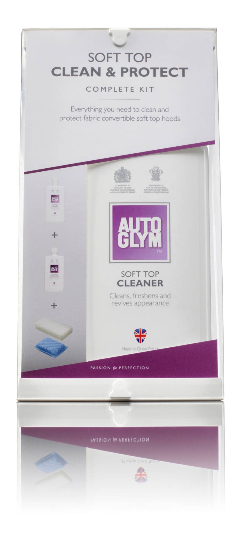 Autoglym Kaleche-Rens & Imprægnering - Cabriolet Fabric Hood Cleaning Kit - Sæt.
