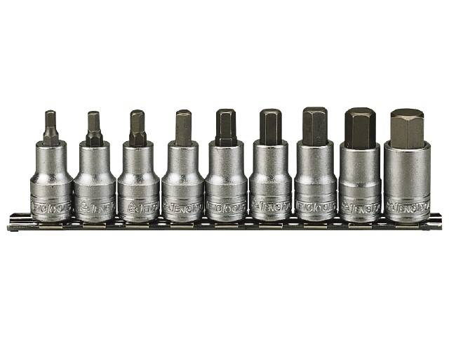 Topbits I Sæt Til Indv. Sekskanthul. Med 1/2" â–¡-Tilslutningsfæste. Teng Tools M1212