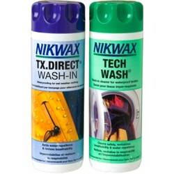 Nikwax Twinpack Med Vaskemiddel Og Imprægnering 2x300ml