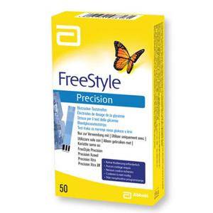 Freestyle Precision Teststrimler - 50 Stk
