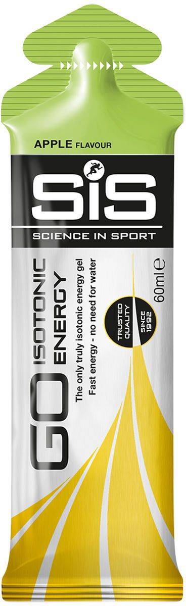 Sis (science In Sport) Scienceinsport Sis Go Isotonic Energy Gel æbel 30x60ml - Kosttilskud
