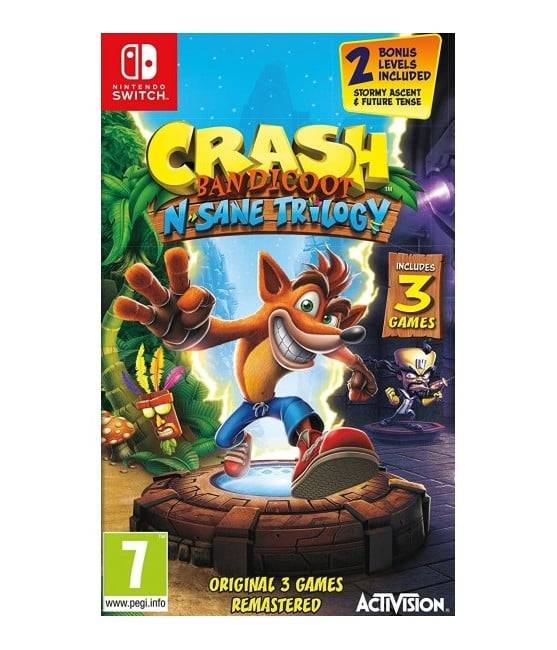 Crash Bandicoot - N'sane Trilogy Remastered - Nintendo