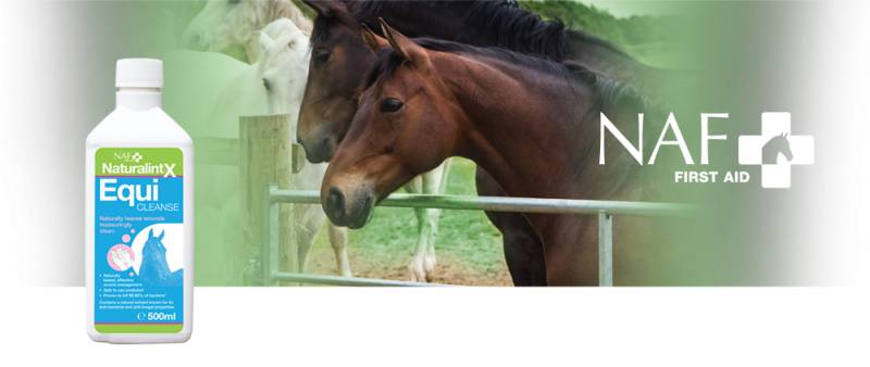 Naf -  Sår Pleje, Equicleanse, 500ml - 500ml