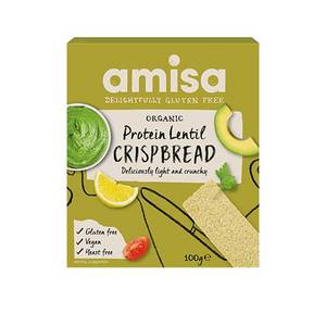 Amisa Knækbrød M. Linser ø - 100 G