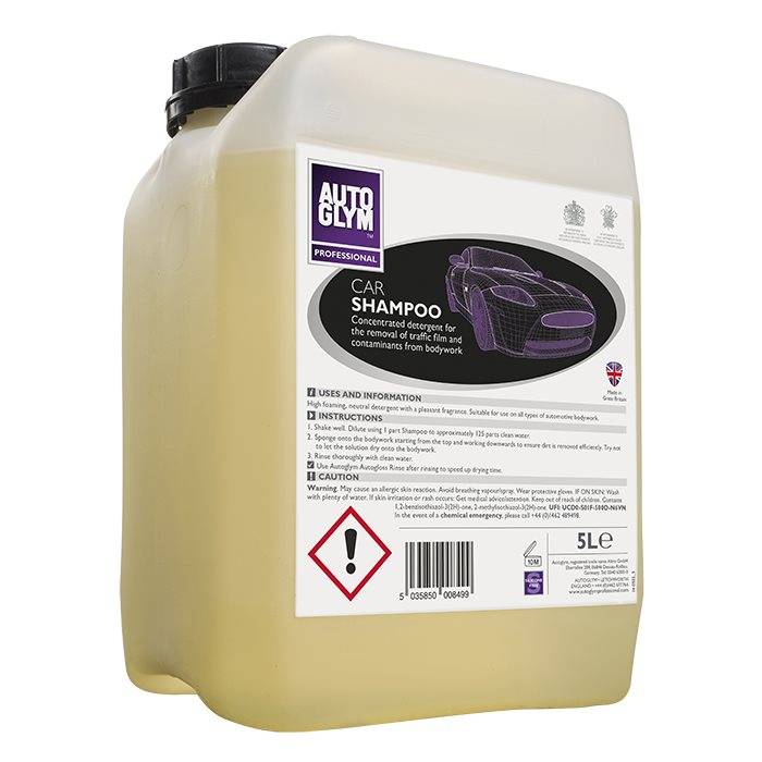 Autoglym Carshampoo No.14 5l Shampoo Uden Voks