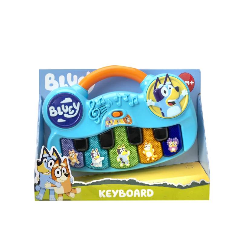 Bluey Keyboard M. Musik - Bog & Idé