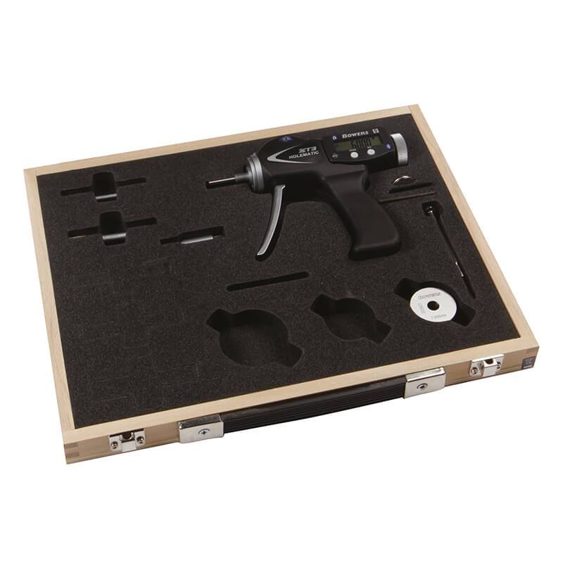Bowers Sxth3m-Bt Digital 3-Punkt Hurtigmålings-Mikrometer Sæt 6-10 Mm Med Pistolgreb Og Bluetooth - Diesella
