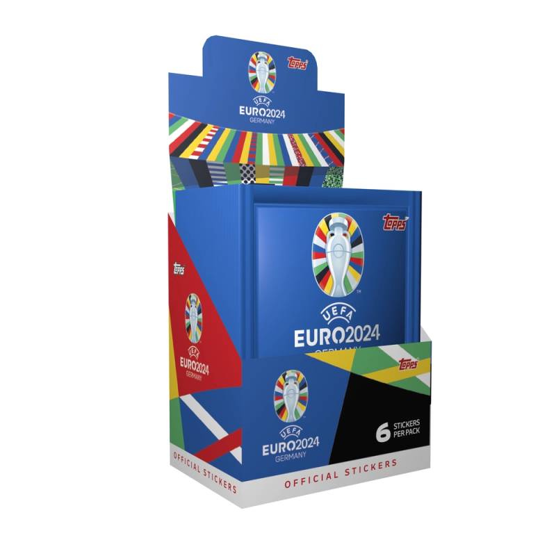 Euro 2024 Stickers Booster Pack Cdu - Bog & Idé