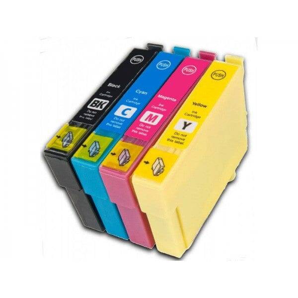 Pakke Sæt Epson 1281-1284  4 Farver Bk-C-M-Y  Alternativ  51 Ml - Inkpartner Aps