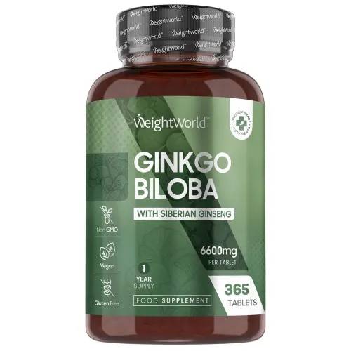 Ginkgo Biloba Og Ginseng - Weightworld