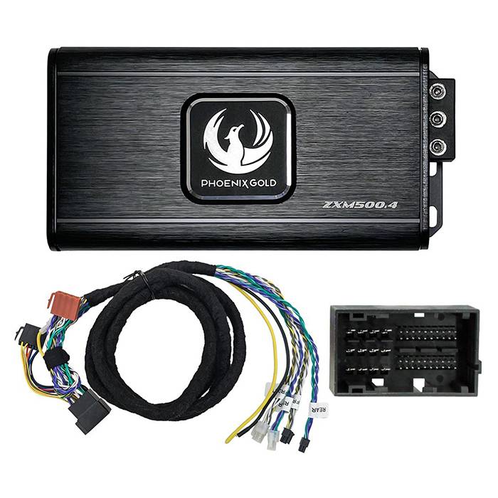 Phoenix Gold Fiat 500w 4x125w Plug-N-Play Forstærker - Phoenix_g