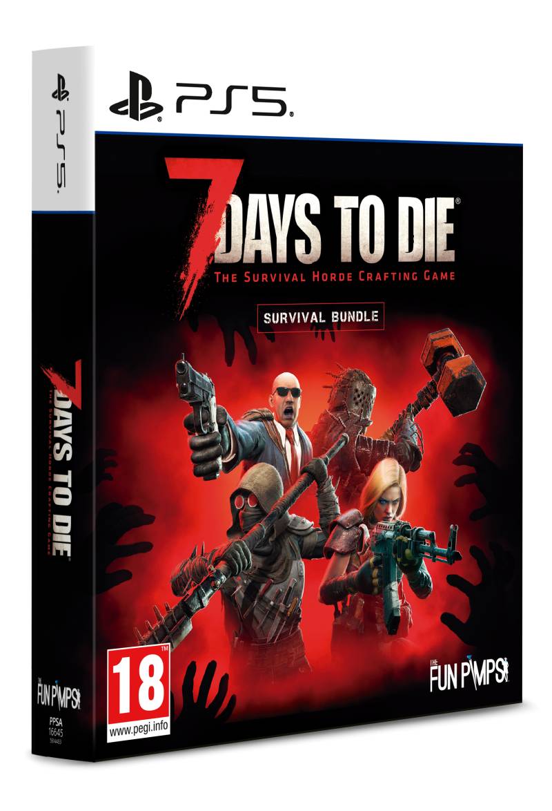 7 Days To Die Console Edition Survival Bundle Playstation 5 Spil - Telltale Games