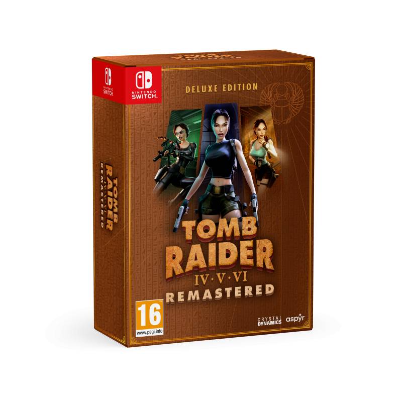 Tomb Raider Iv-Vi Remastered Starring Lara Nintendo Switch - U&i Entertainment
