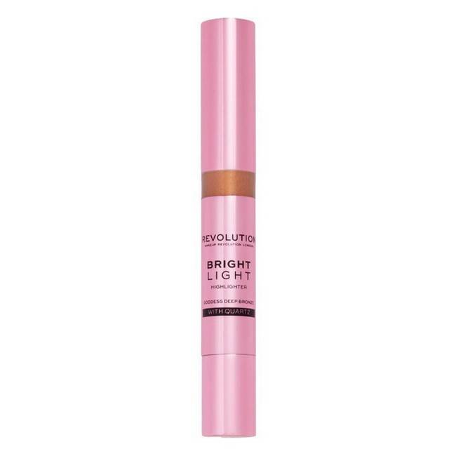Makeup Revolution - Bright Light Highlighter Beam Goddess Deep Bronze 3 Ml