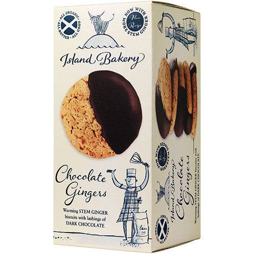 Island Bakery Chocolate Gingers Cookies  - økologisk