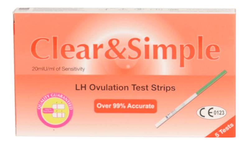 Clear & Simple 5 Ovulation Test Strips 5 Stk