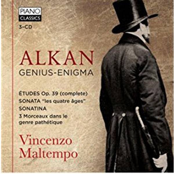 Cdbox Alkan Genius-Enigma - Vincenzo Maltempo 3 Cd'er