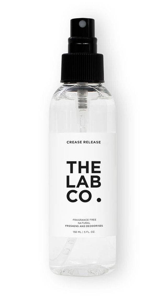 The Lab Co. Crease Release Natural For Shirts Suits Dresses & More 150ml