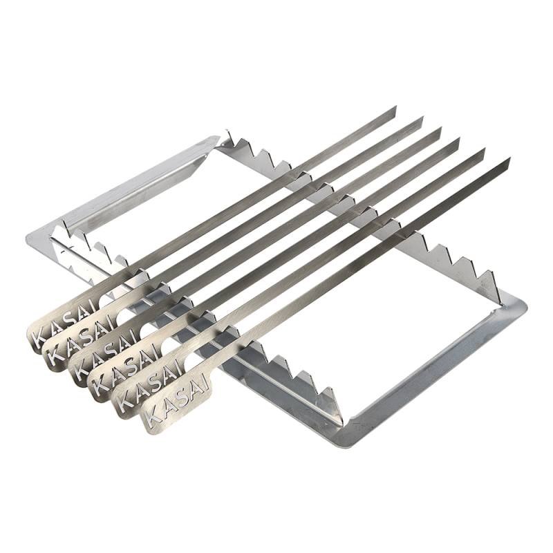 Kasai Konro Spydstativ M. 6 Grillspyd (til Kasai Konro Yakitori Grill Small V2) - Kasai Konro Grill